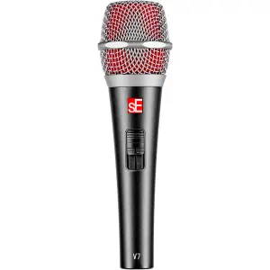 Microfono V7 Studio Grade Supercardioide de Mano | sE ELECTRONICS