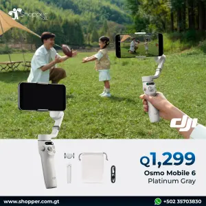 DJI Osmo Mobile 6 Estabilizador de telefono, 3 ejes
