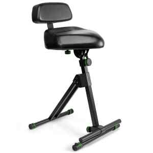 Banco GFMSEAT1BR para Musicos, con Respaldo y Soporte para Pies | GRAVITY