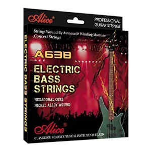 set de cuerdas alice p/ bajo electrico 4 cuerdas