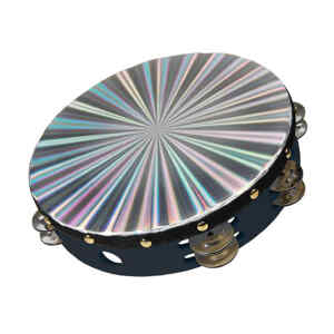 pandero studio z 10” diamantado c/ negro