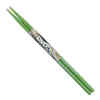 baqueta dvd de maple 5a color verde / par