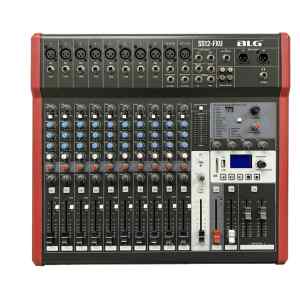 consola blg 12 canales xlr/2st. c/ bt/usb/sd/fx/rec