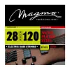 set de cuerdas magma p/ bajo electrico nickel p/acero 028 6c el.