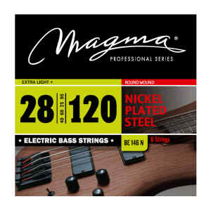 set de cuerdas magma p/ bajo electrico nickel p/acero 028 6c el.