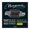 set de cuerdas magma negras p/ bajo elecrico nylon plano 053 4 cuerdas