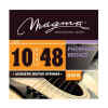 set de cuerdas magma p/ guitarra acustica fosforo bronce 010l.