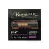 set de cuerdas magma p/ guitarra acustica calibre ligero plano .010 bronce fosforado