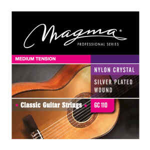 set de cuerdas magma p/ guitarra clasica medium tension