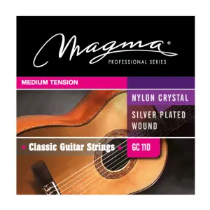 set de cuerdas magma p/ guitarra clasica medium tension
