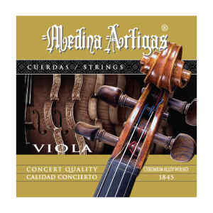 set de cuerdas medina artigas p/viola /acero medium