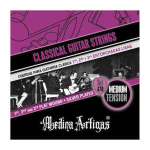 set de cuerdas medina artigas p/clasica #1/2/3 entor/medium