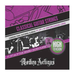 set de cuerdas medina artigas p/clasica #1/2/3 entor/high