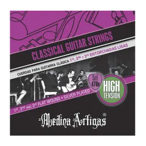 set de cuerdas medina artigas p/clasica #1/2/3 entor/high
