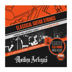 set de cuerdas medina artigas p/clasica #4/5/6 entor liso/medium