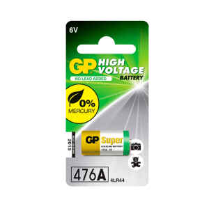 bateria gp alkalina 4lr44 (476a) 6v carton 1pc