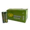 baterias gp greencell carbon aaa 1.5v, caja 20 pares