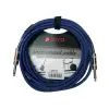 cable de instrumento joyo 15′ mono azul