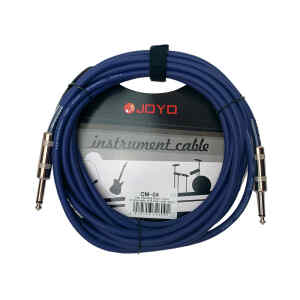 cable de instrumento joyo 15′ mono azul