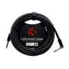 cable p/instrumento kirlin 6m cal.24 pvc negro recto/angulado