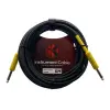 cable p/instrumento kirlin 6m cal.24 pvc/amarillo