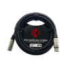 cable p/microfono kirlin 6m cal.20 pvc negro