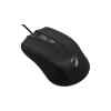 mouse ergonomico green leaf scroll/cable usb / 1200 dpis, negro mate