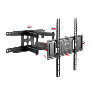 soporte n.a. p/ tv led 32″-70″ doble brazo articulado