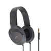 audifono mitzu de diadema c/almohadillas grandes/negro