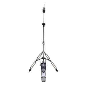 pedestal goliat p/ hi hat, cromado, pata doble