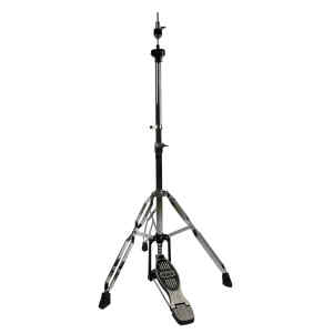 pedestal goliat p/ hi hat, cromado, 25.4mm/22mm pata doble