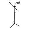 soporte goliat p/ microfono c/clip p/ipad o cel c/cuello de ganso