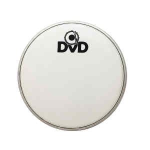 parche dvd blanco liso 16”
