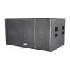 sub woofer blg de 2×18 activo madera 7200 watts program/filtro 30hz
