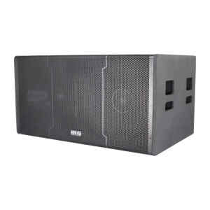sub woofer blg de 2×18 activo madera 7200 watts program/filtro 30hz