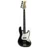 bajo electrico hendrix 4 cuerdas negro c/funda