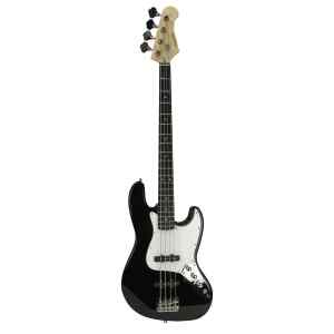 bajo electrico hendrix 4 cuerdas negro c/funda