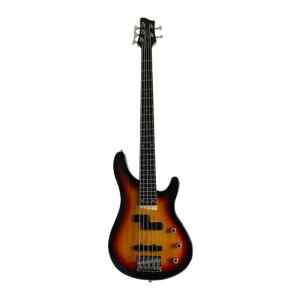 bajo electrico hendrix 5 cuerdas sunburst c/funda