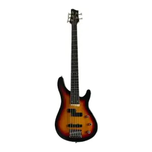 bajo electrico hendrix 5 cuerdas sunburst c/funda