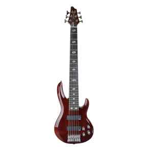bajo electrico hendrix 6 cuerdas activo madera brillante c/funda y accs.