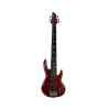 bajo electrico hendrix 6 cuerdas activo sunburst  brillante c/funda y accs.
