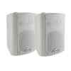 bocina ambiental audiopipe 4” 60w 8 ohms protector uv c/blanca /par