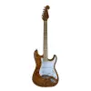 guitarra electrica hendrix tipo stratocaster bird-eye light c/ funda