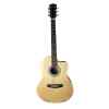 guitarra electro acustica valenciana 39” natural c/ funda