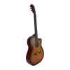 guitarra electro acustica  valenciana 39” slim mate sunburst