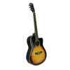 guitarra electro acustica valenciana 39” sunburst c/ funda
