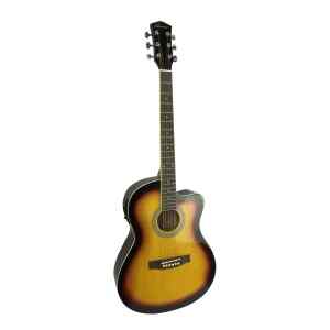 guitarra electro acustica valenciana 39” yamaha-negro c/ funda