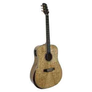 guitarra electro acustica valenciana 41″ c/ veteado rustico