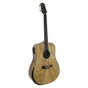 guitarra electro acustica valenciana 41″ c/ veteado rustico