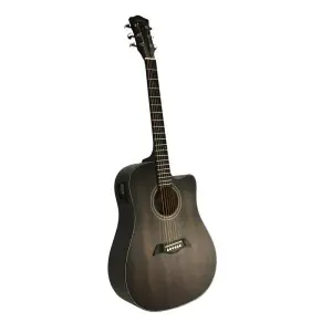 guitarra electro acustica valenciana casino 41” nogal c/ funda